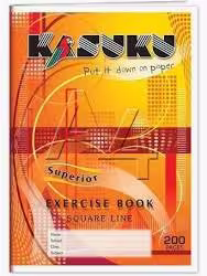 KARTASI A4 200 PAGES EXERCISE BOOK SQUARED